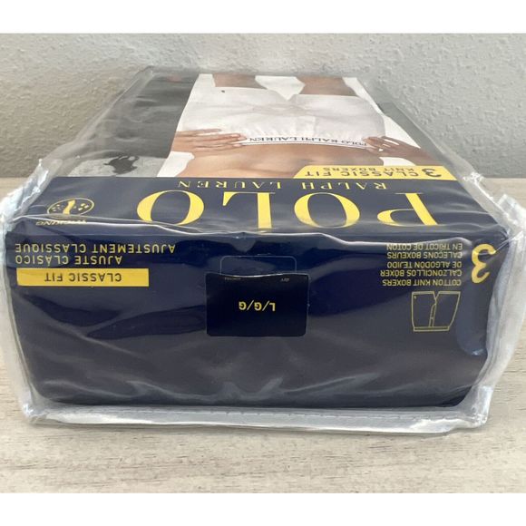 Polo Ralph Lauren Men’s Sz L Classic Fit Knit Boxers 3 Pk. Underwear 100% Cotton - Picture 8 of 8